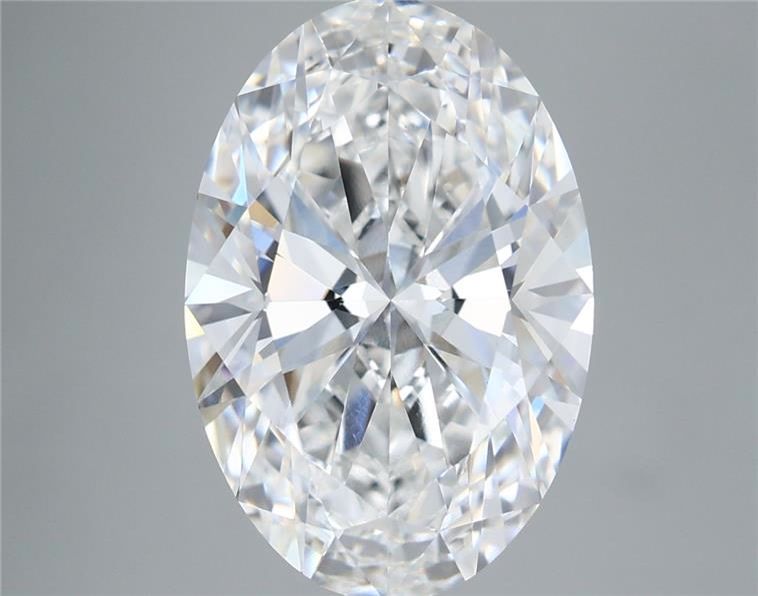 5.58 ct. oval Lab Grown Diamond front image