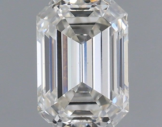 1.10 ct. emerald Lab Grown Diamond front image