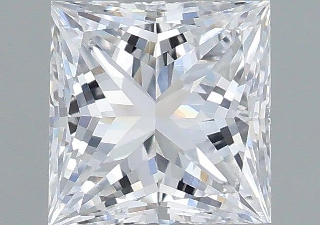 0.62 ct. princess Lab Grown Diamond front image