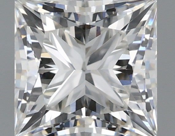 0.90 ct. princess Lab Grown Diamond front image