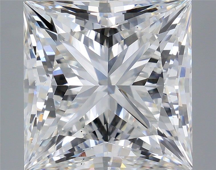 5.56 ct. princess Lab Grown Diamond front image