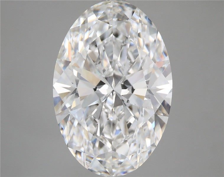 5.57 ct. oval Lab Grown Diamond front image