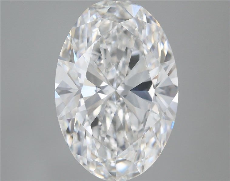 5.58 ct. oval Lab Grown Diamond front image