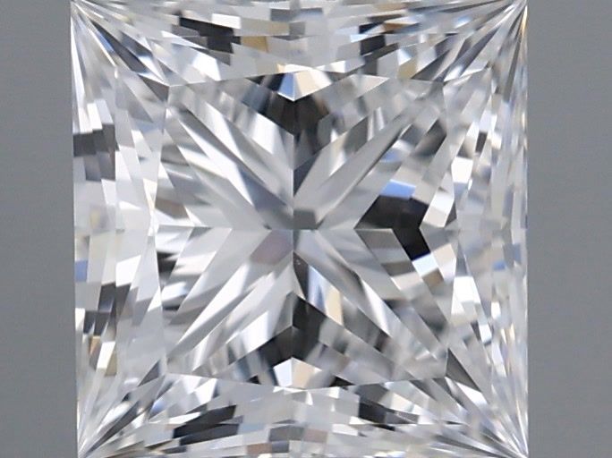 1.07 ct. princess Lab Grown Diamond front image