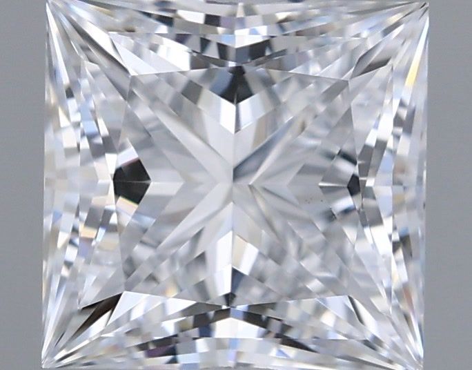 1.1 ct lab-grown Princess Diamond