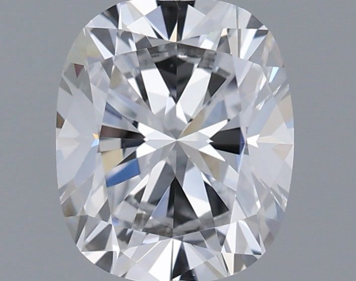 1 ct lab-grown Cushion brilliant Diamond