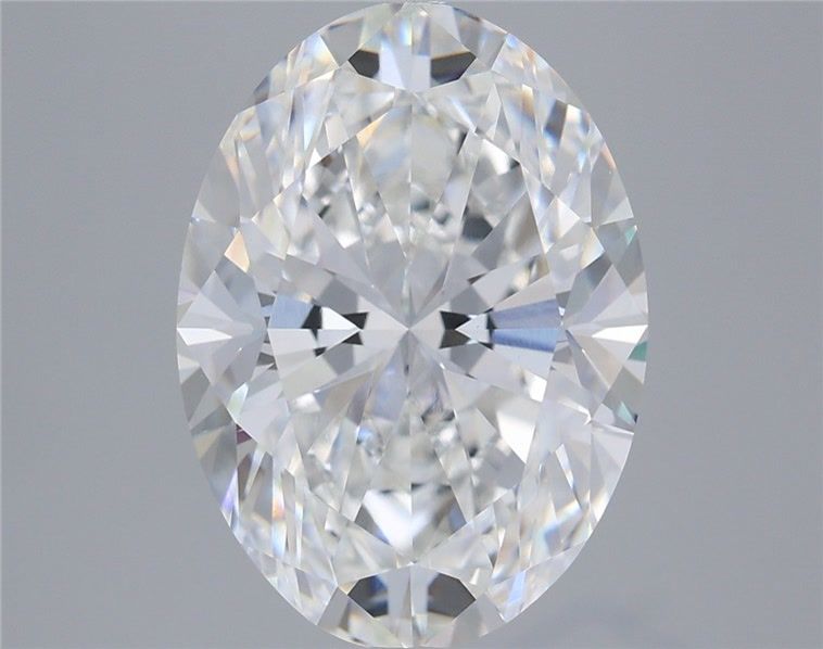 6.32 ct. oval Lab Grown Diamond front image
