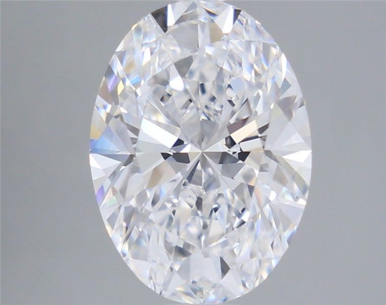 2.72 ct. oval Lab Grown Diamond front image