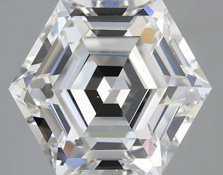 3.02 ct lab-grown Hexagonal Diamond