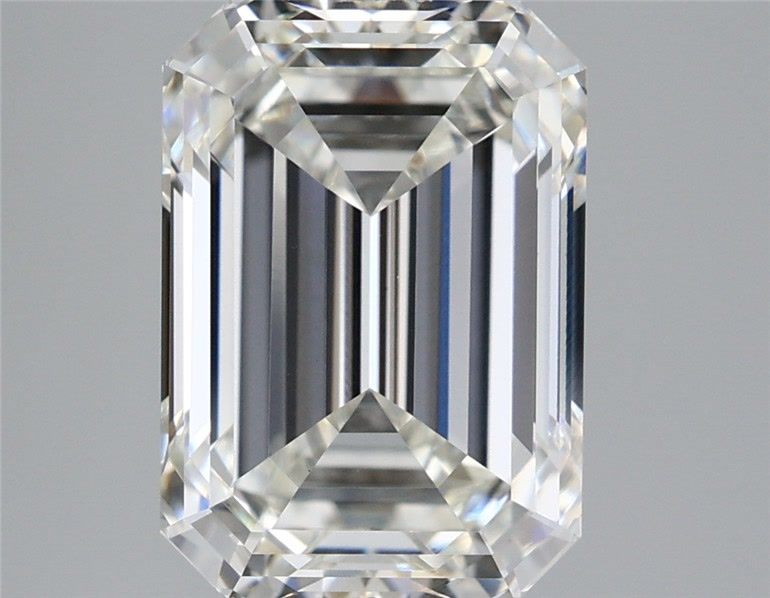 5.28 ct. emerald Lab Grown Diamond front image