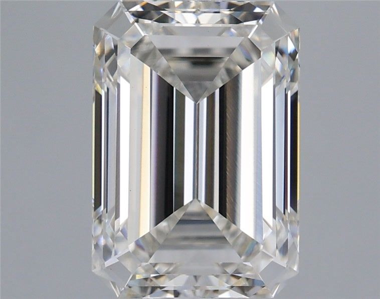 3.70 ct. emerald Lab Grown Diamond front image