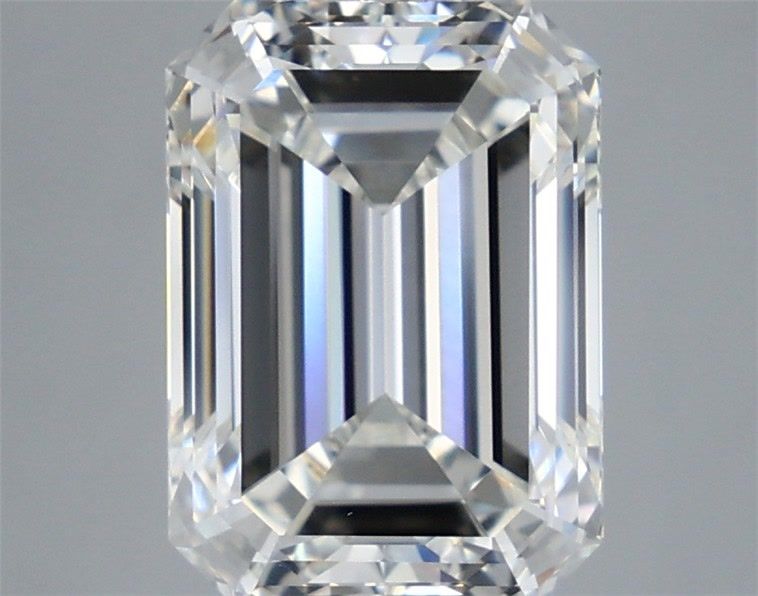 4.38 ct. emerald Lab Grown Diamond front image