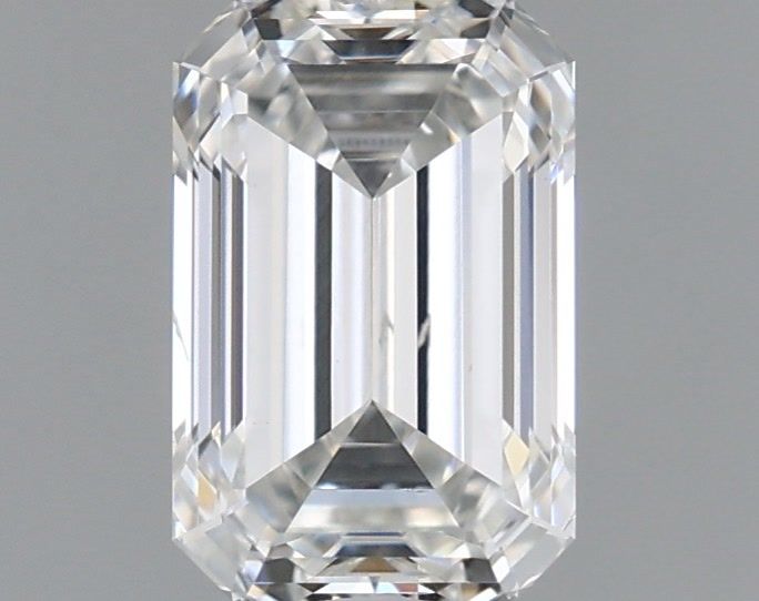 0.85 ct. emerald Lab Grown Diamond front image