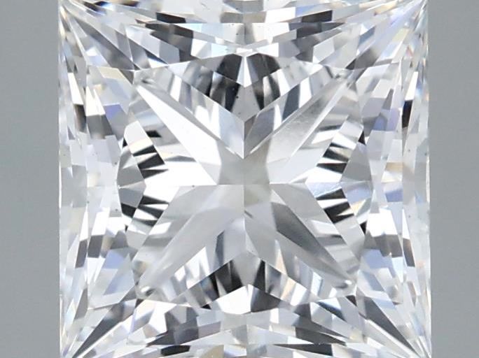 2.54 ct. princess Lab Grown Diamond front image