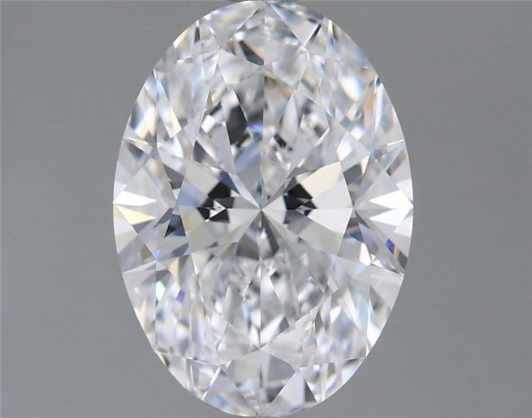 2.88 ct. oval Lab Grown Diamond front image