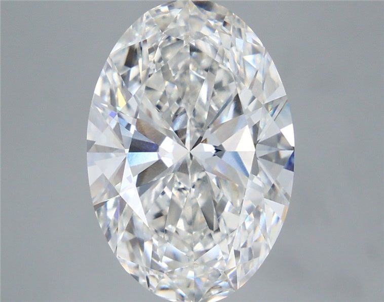 6.94 ct. oval Lab Grown Diamond front image