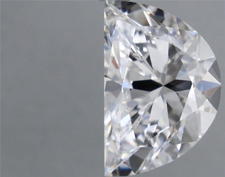 3.05 ct lab-grown Half moon Diamond