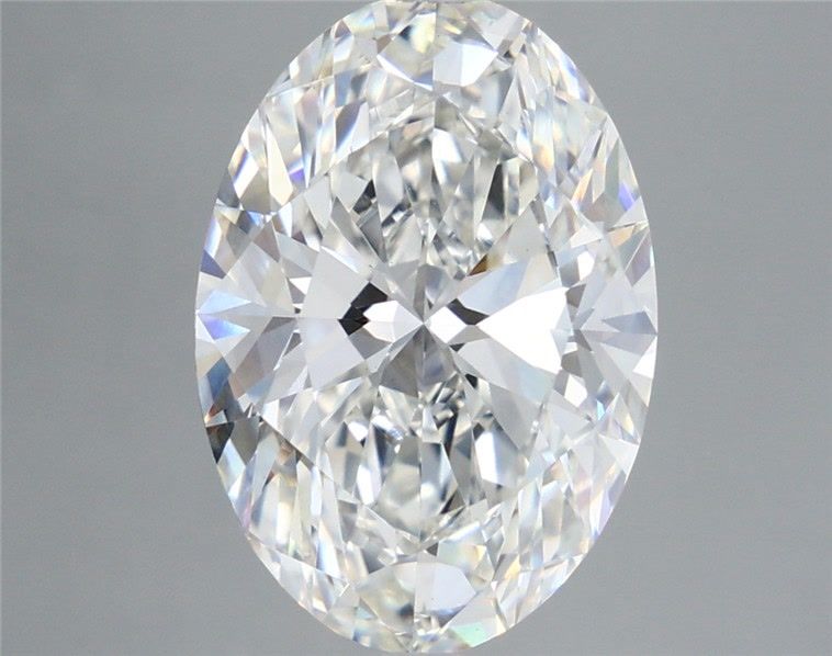 5.57 ct. oval Lab Grown Diamond front image