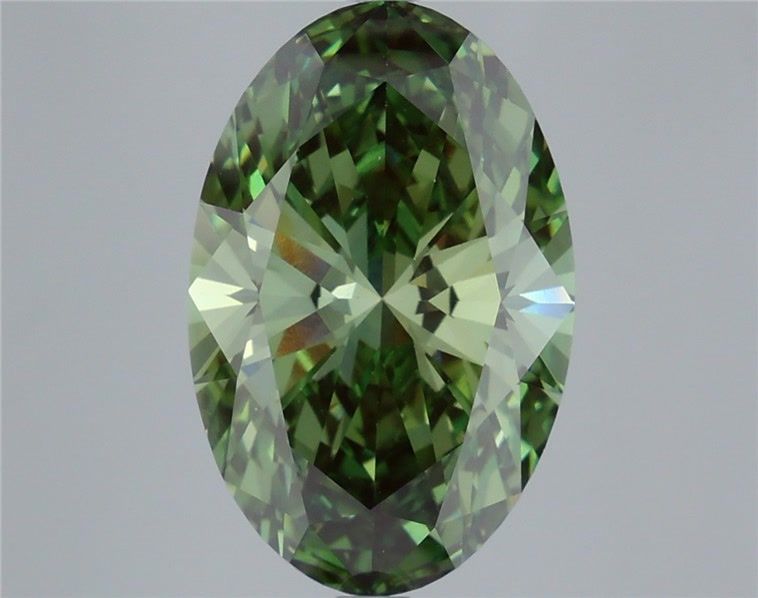 6.54 ct. oval Lab Grown Diamond front image