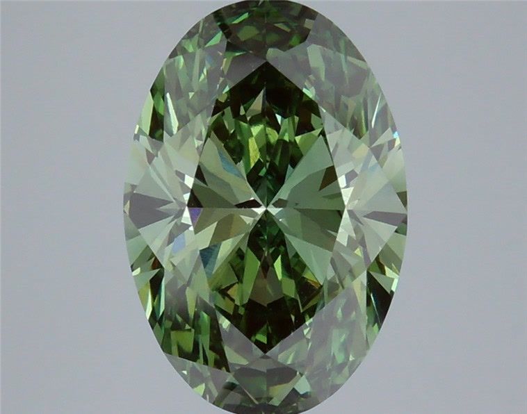 5.00 ct. oval Lab Grown Diamond front image