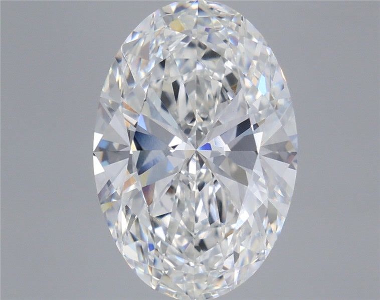 5.56 ct. oval Lab Grown Diamond front image