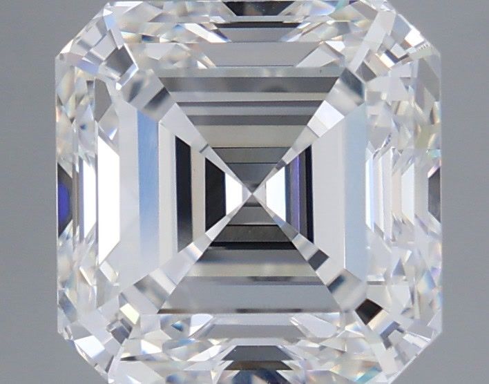 5.04 ct lab-grown Asscher Diamond