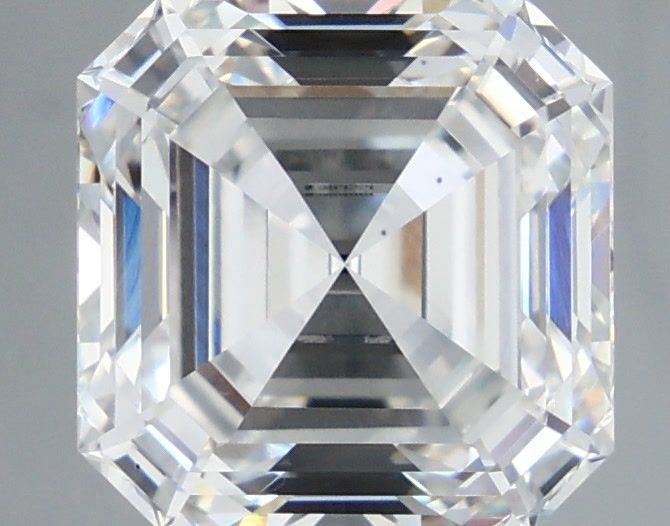 5.02 ct lab-grown Asscher Diamond