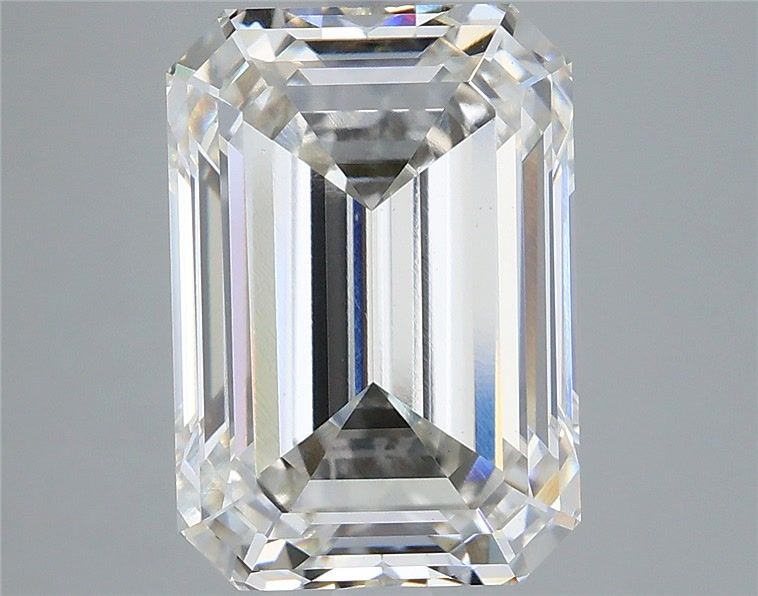 6.20 ct. emerald Lab Grown Diamond front image