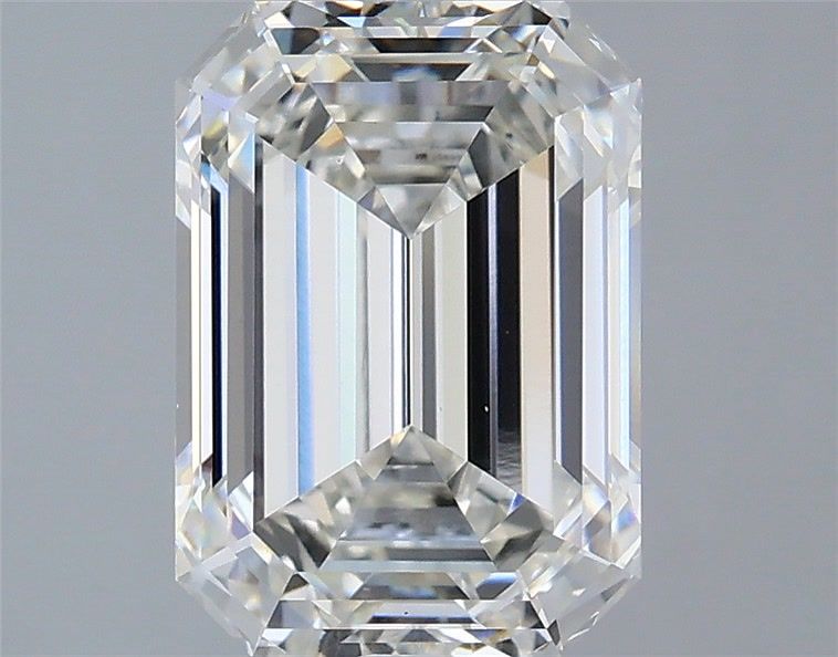 3.16 ct. emerald Lab Grown Diamond front image