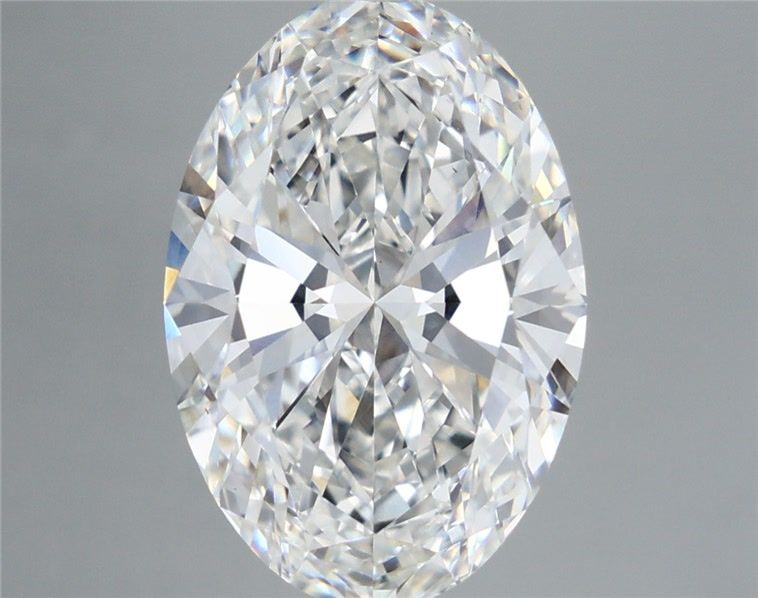 6.94 ct. oval Lab Grown Diamond front image