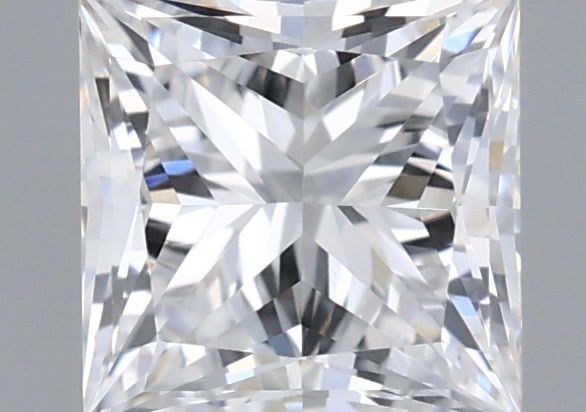 0.58 ct lab-grown Princess Diamond