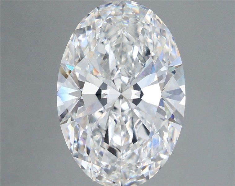 5.83 ct. oval Lab Grown Diamond front image