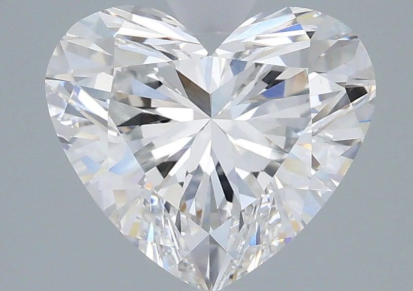 2.96 ct. heart Lab Grown Diamond front image