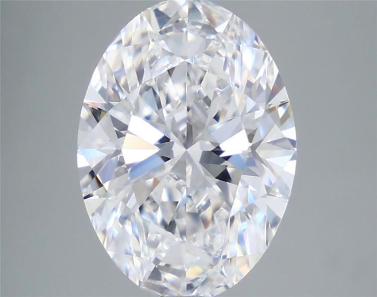 3.89 ct. oval Lab Grown Diamond front image