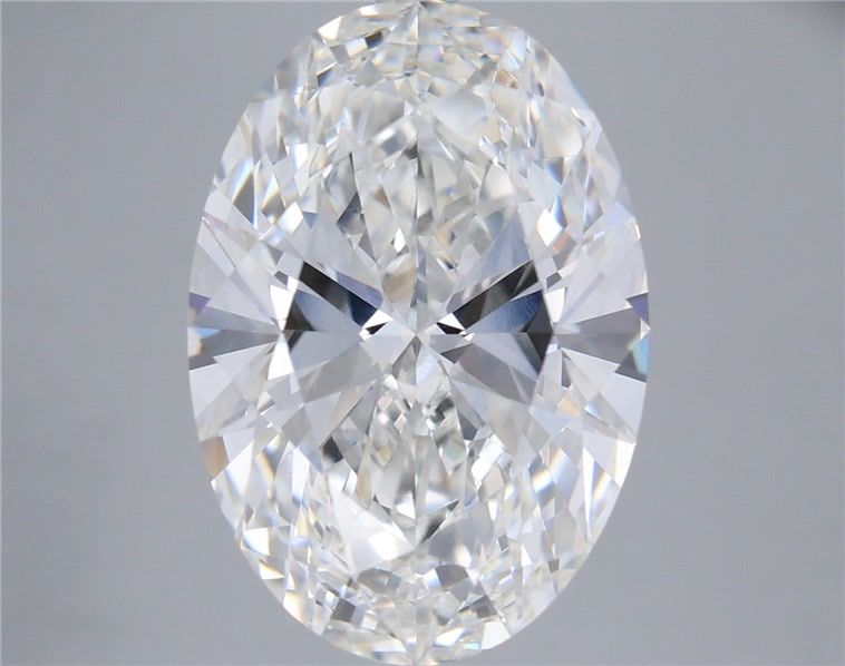 7.95 ct. oval Lab Grown Diamond front image