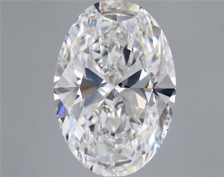 6.53 ct. oval Lab Grown Diamond front image