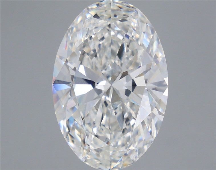 6.79 ct. oval Lab Grown Diamond front image