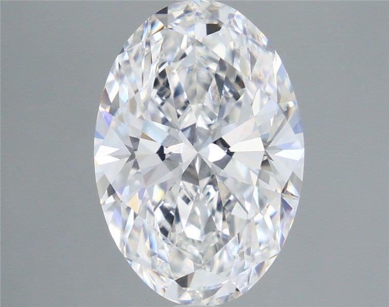 5.50 ct. oval Lab Grown Diamond front image