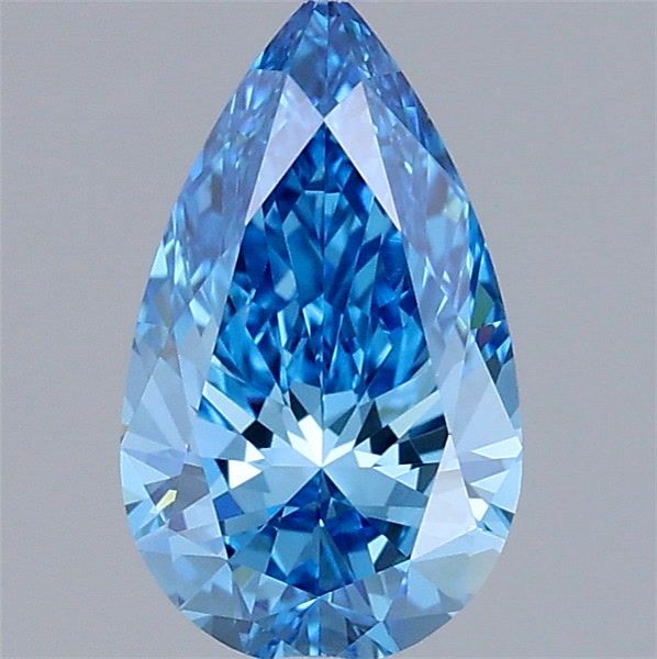 0.99 CT Fancy Vivid Blue PEAR