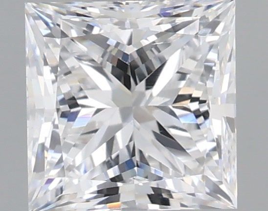 0.77 ct. princess Lab Grown Diamond front image