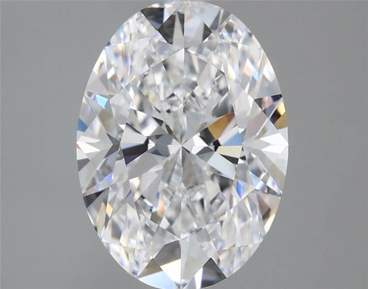 3.03 ct. oval Lab Grown Diamond front image
