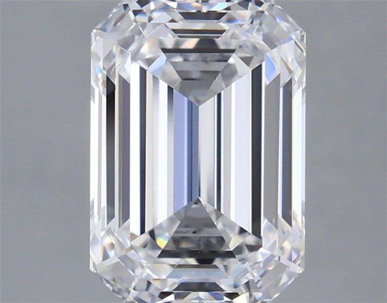 3.21 ct. emerald Lab Grown Diamond front image
