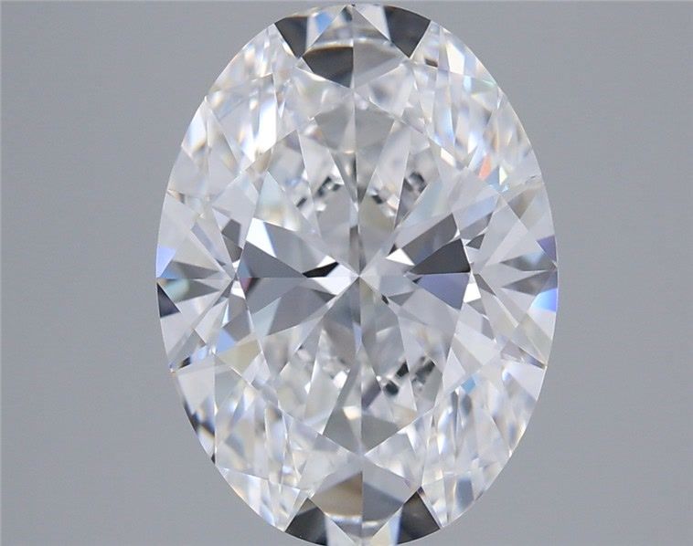 4.10 ct. oval Lab Grown Diamond front image