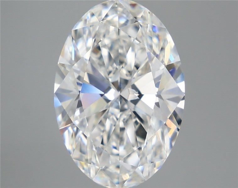 5.57 ct. oval Lab Grown Diamond front image