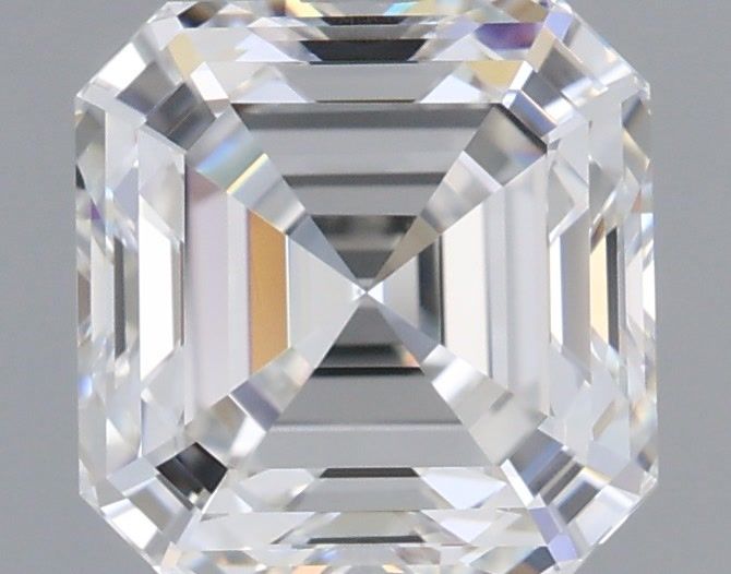 1.58 ct lab-grown Asscher Diamond