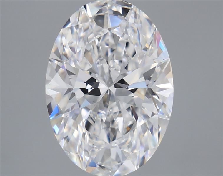 3.10 ct. oval Lab Grown Diamond front image