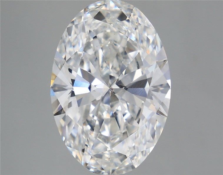 5.56 ct. oval Lab Grown Diamond front image