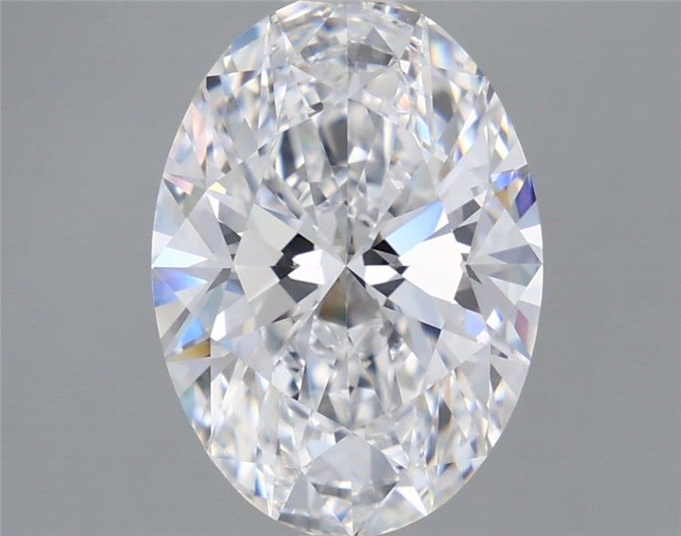 4.35 ct. oval Lab Grown Diamond front image