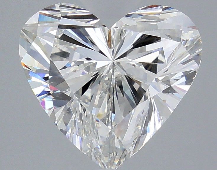 3.66 ct. heart Lab Grown Diamond front image