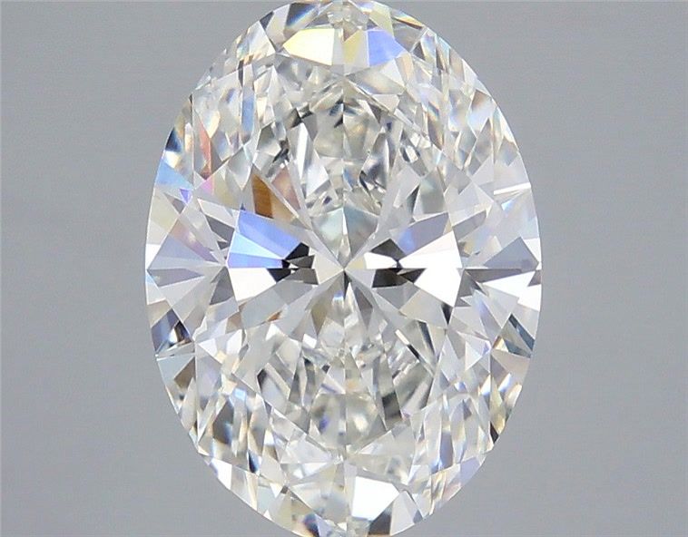 3.52 ct. oval Lab Grown Diamond front image